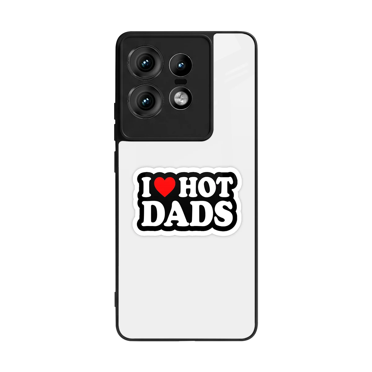 Dad Crush back phone cover | glass case for motorola edge 50 pro