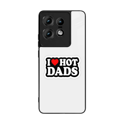 Dad Crush back phone cover | glass case for motorola edge 50 pro