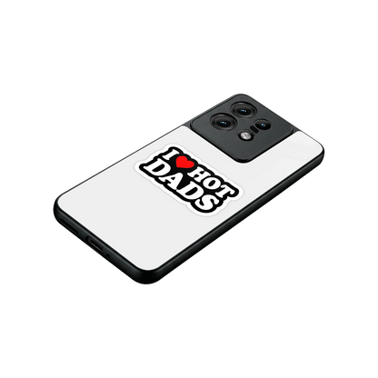 Dad Crush stylish phone case for motorola edge 50 pro | glossy glass and slim fit