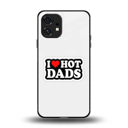 Dad Crush back phone cover | glass case for nothing phone 1