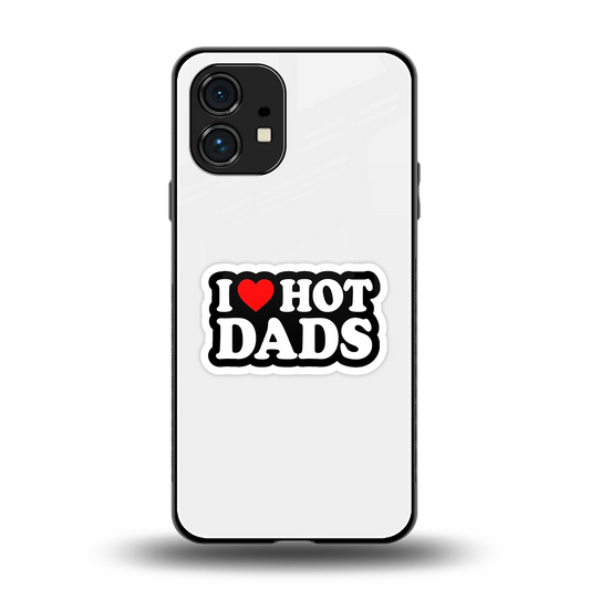 Dad Crush back phone cover | glass case for nothing phone 1