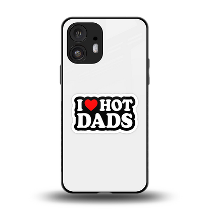 Dad Crush back phone cover | glass case for nothing phone 2
