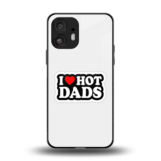 Dad Crush back phone cover | glass case for nothing phone 2