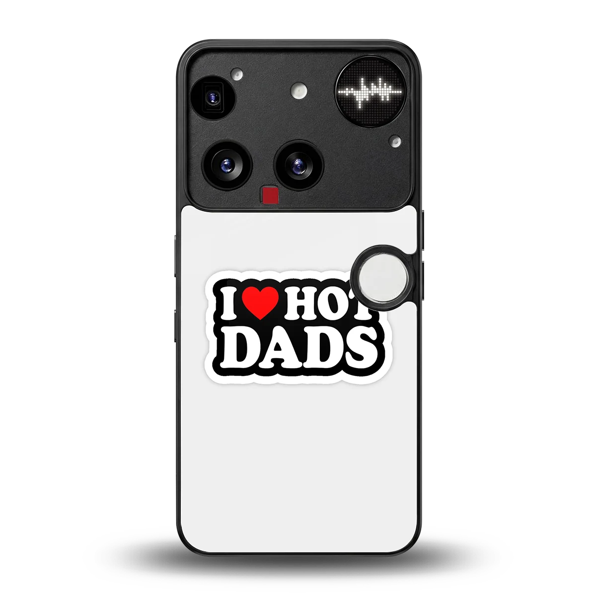 Dad Crush back phone cover | glass case for nothing phone 3