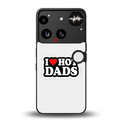 Dad Crush back phone cover | glass case for nothing phone 3