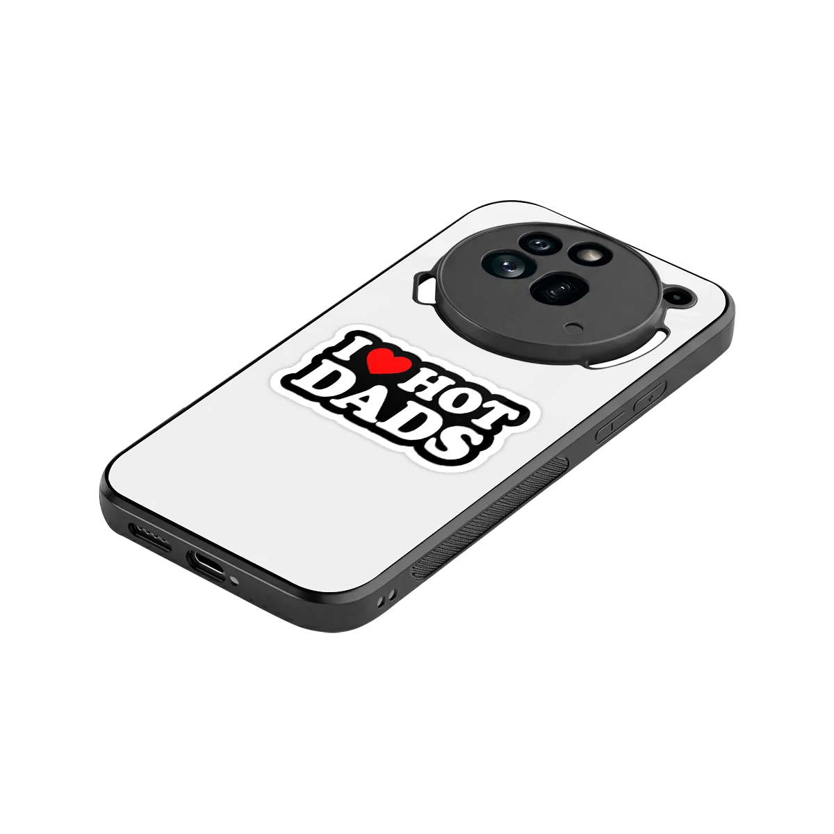 Dad Crush stylish phone case for nothing phone 3a pro | glossy glass and slim fit