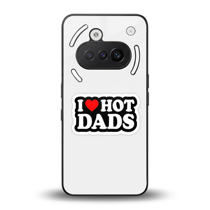 Dad Crush back phone cover | glass case for nothing phone 3a