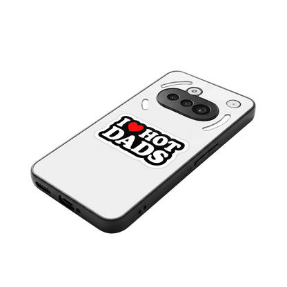 Dad Crush stylish phone case for nothing phone 3a | glossy glass and slim fit