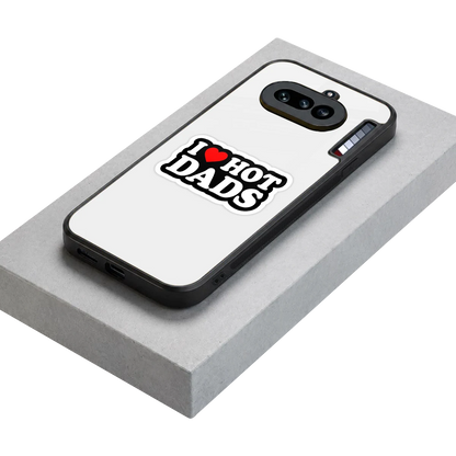 Dad Crush stylish phone case for nothing phone 4a | glossy glass and slim fit