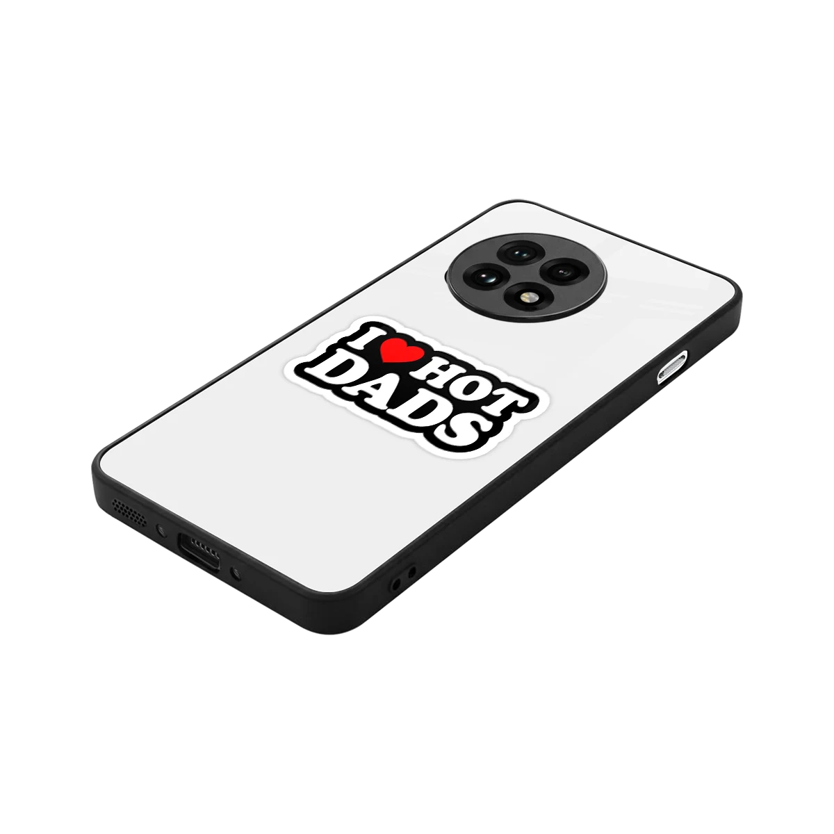 Dad Crush stylish phone case for oneplus 13r | glossy glass and slim fit