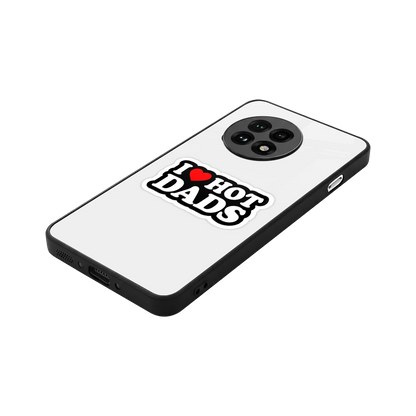 Dad Crush stylish phone case for oneplus 13r | glossy glass and slim fit
