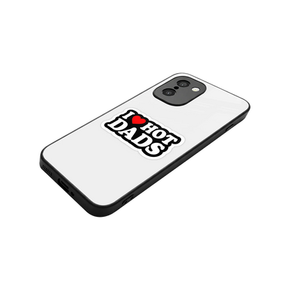Dad Crush stylish phone case for oneplus 15r | glossy glass and slim fit