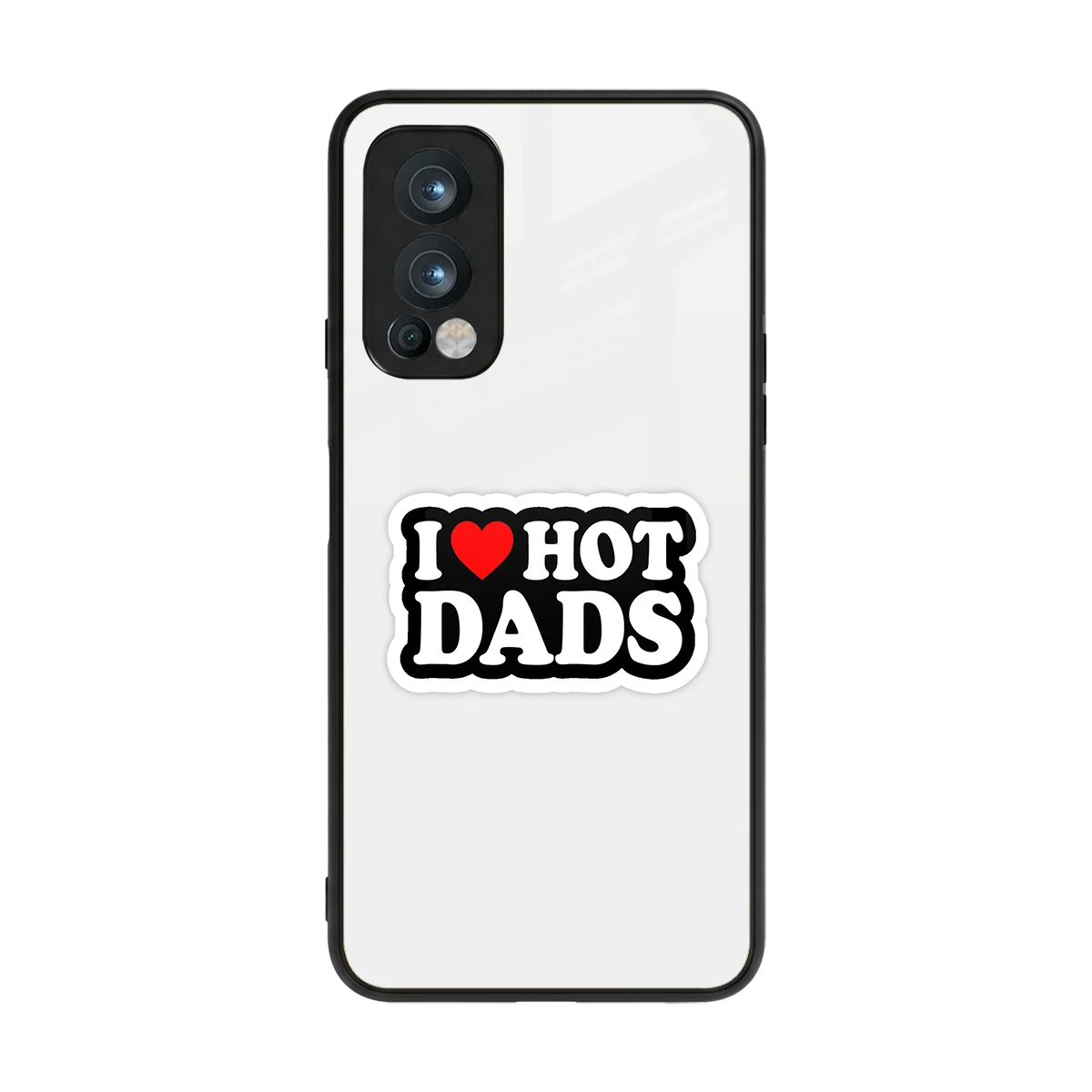 Dad Crush back phone cover | glass case for oneplus nord 2