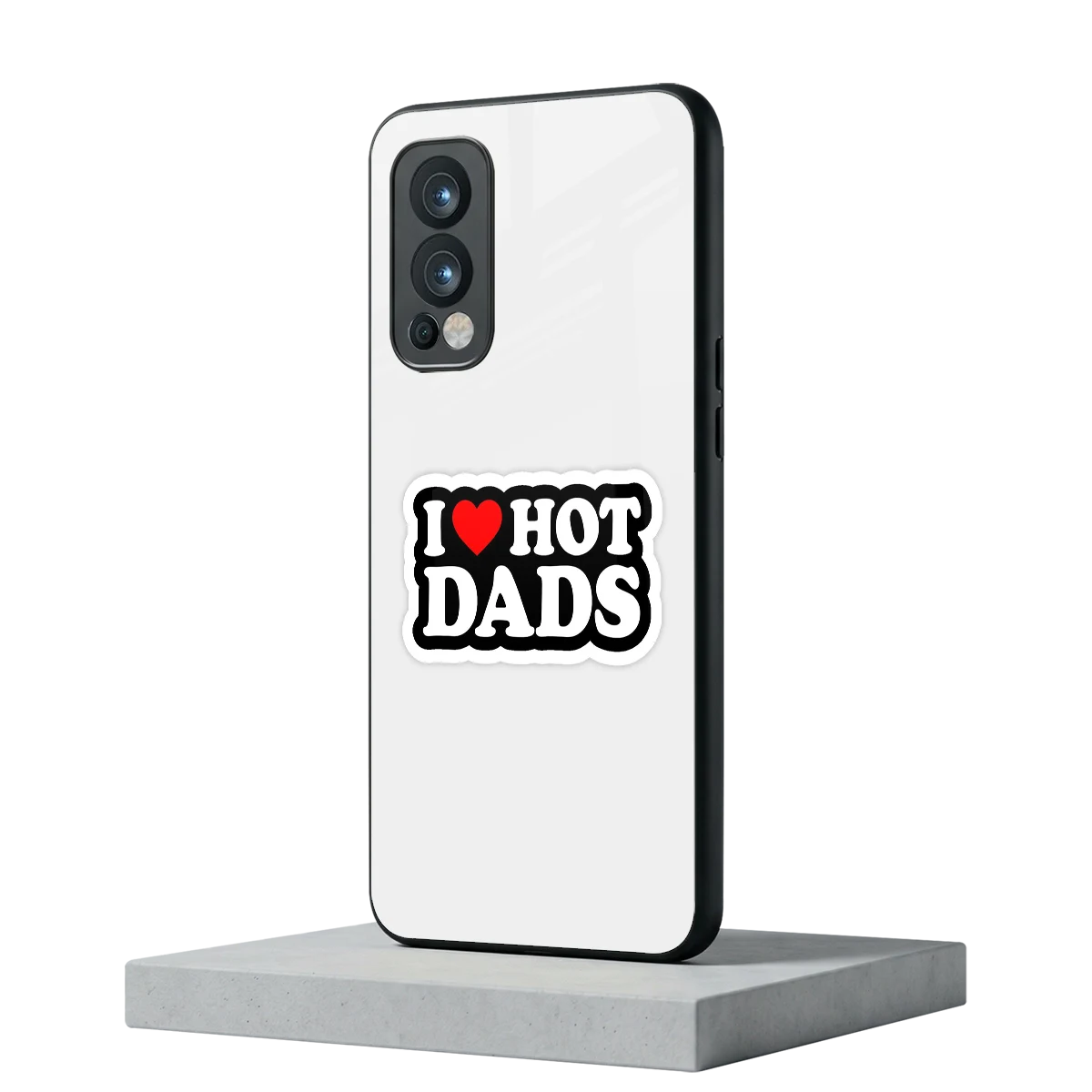 Dad Crush oneplus nord 2 mobile cover | shockproof glass phone case