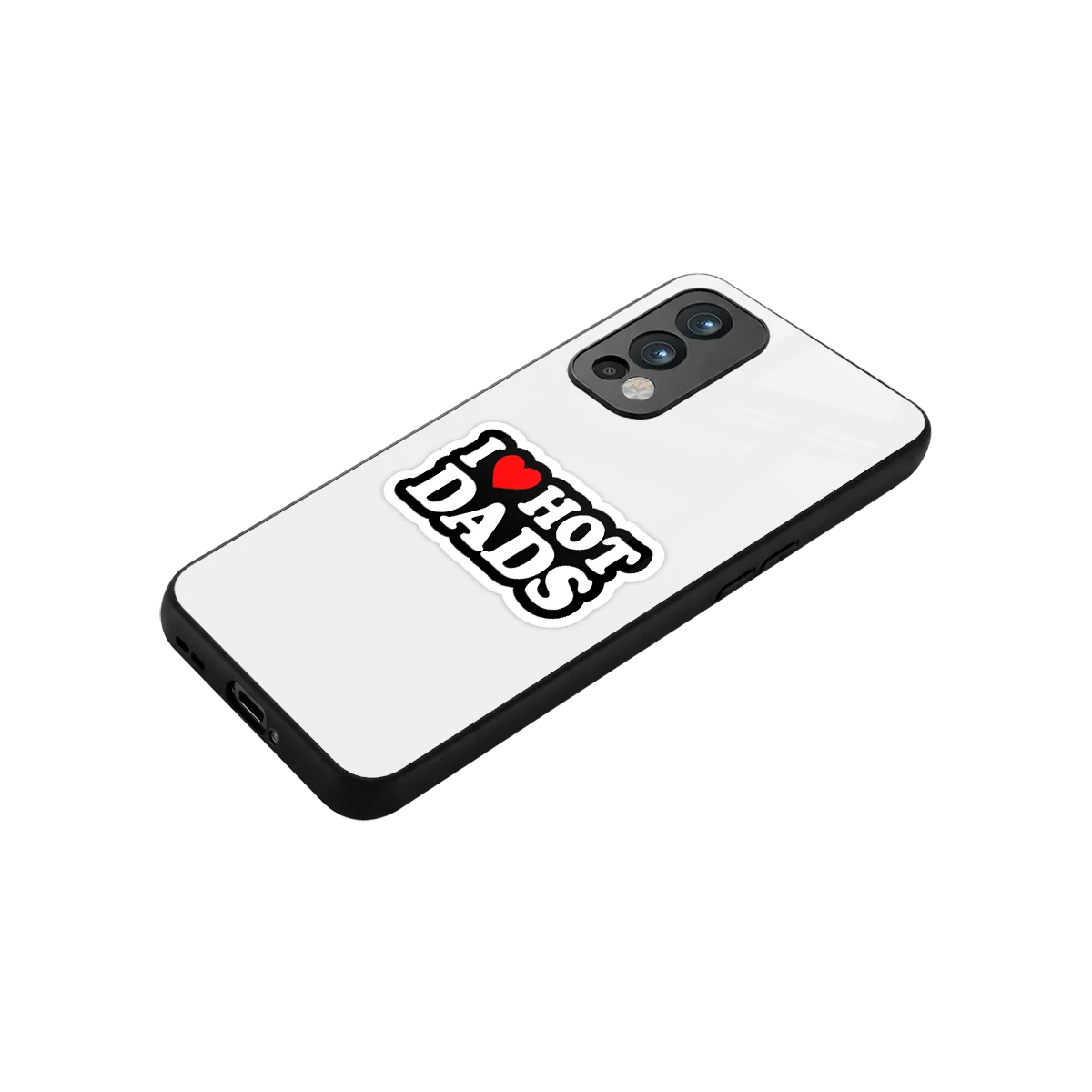 Dad Crush stylish phone case for oneplus nord 2 | glossy glass and slim fit
