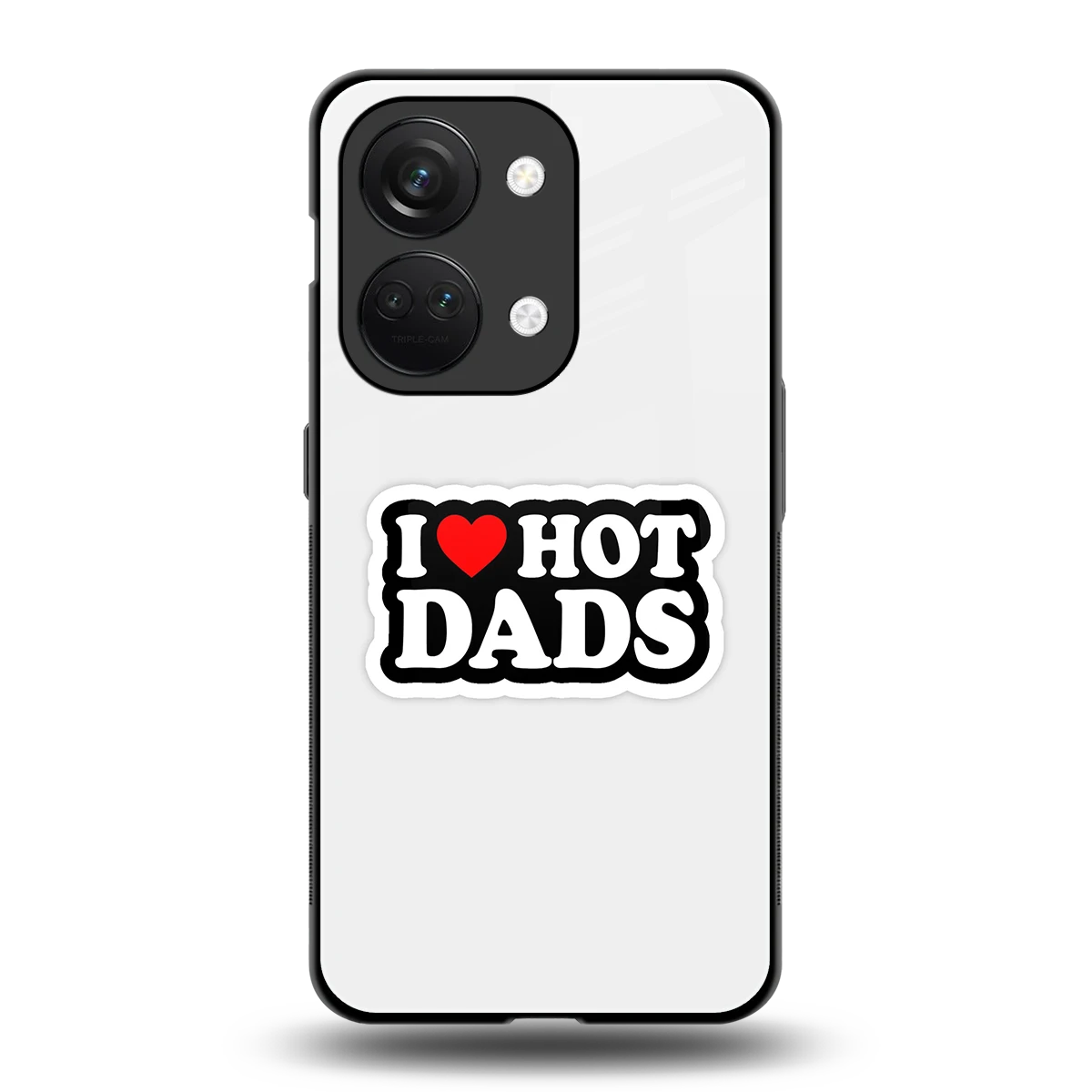 Dad Crush back phone cover | glass case for oneplus nord 3