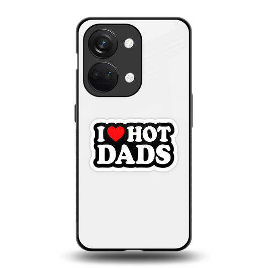 Dad Crush back phone cover | glass case for oneplus nord 3