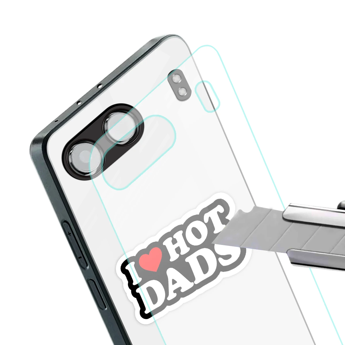 Dad Crush stylish phone case for oneplus nord 4 | glossy glass and slim fit