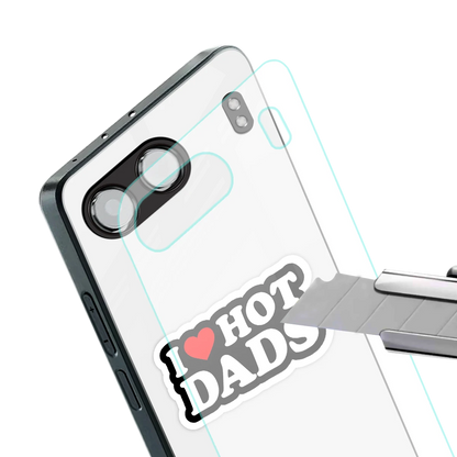 Dad Crush stylish phone case for oneplus nord 4 | glossy glass and slim fit