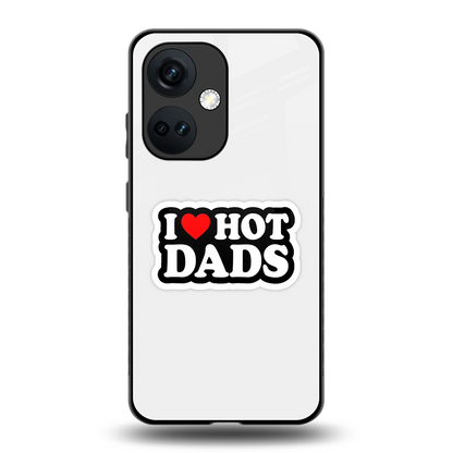 Dad Crush back phone cover | glass case for oneplus nord ce 3