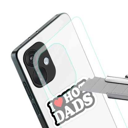 Dad Crush stylish phone case for oneplus nord ce 3 | glossy glass and slim fit