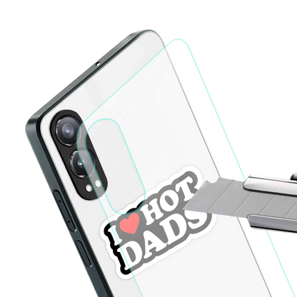 Dad Crush stylish phone case for oneplus nord ce 4 lite | glossy glass and slim fit