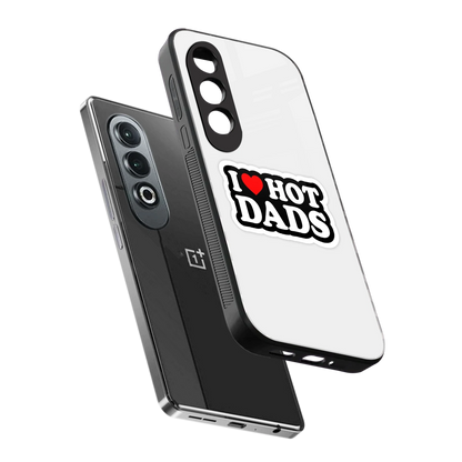 Dad Crush sleek oneplus nord ce 4 cover with tempered glass back and TPU edges