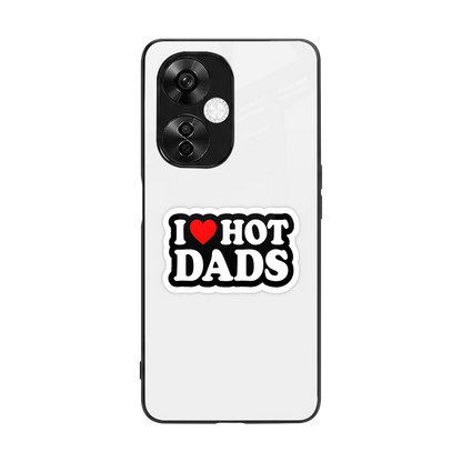 Dad Crush back phone cover | glass case for oneplus nord ce 3 lite