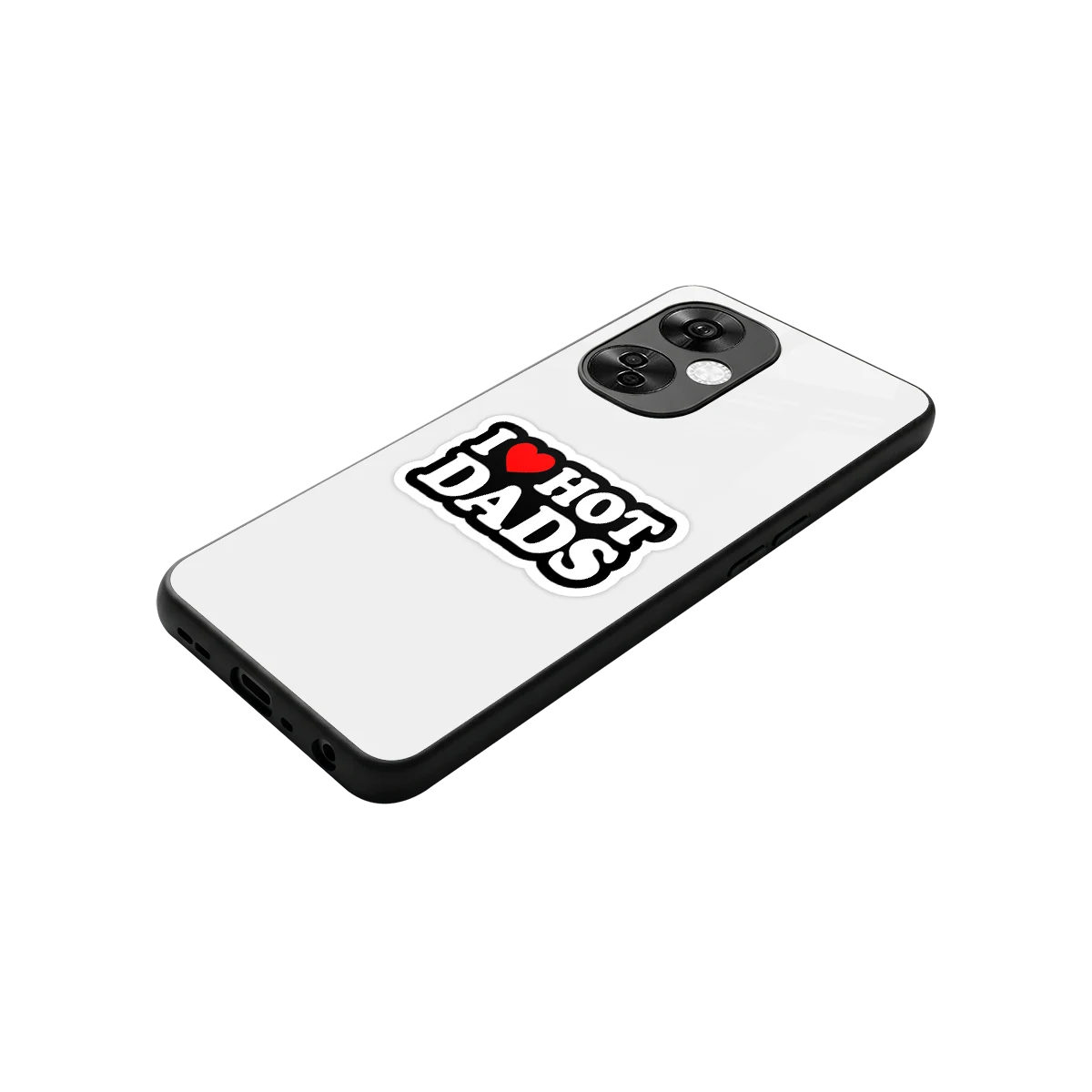 Dad Crush stylish phone case for oneplus nord ce 3 lite | glossy glass and slim fit