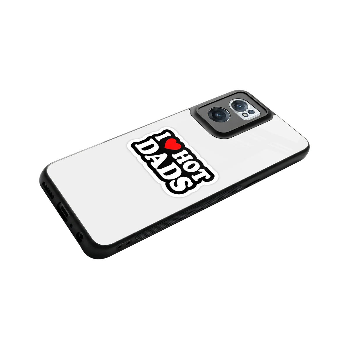Dad Crush stylish phone case for oneplus nord ce 2 | glossy glass and slim fit