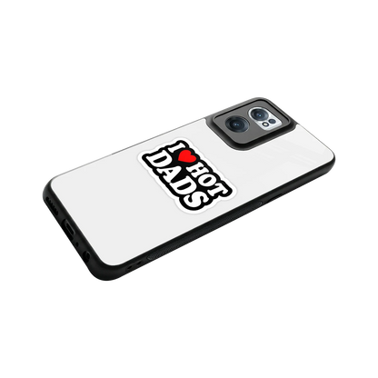 Dad Crush stylish phone case for oneplus nord ce 2 | glossy glass and slim fit