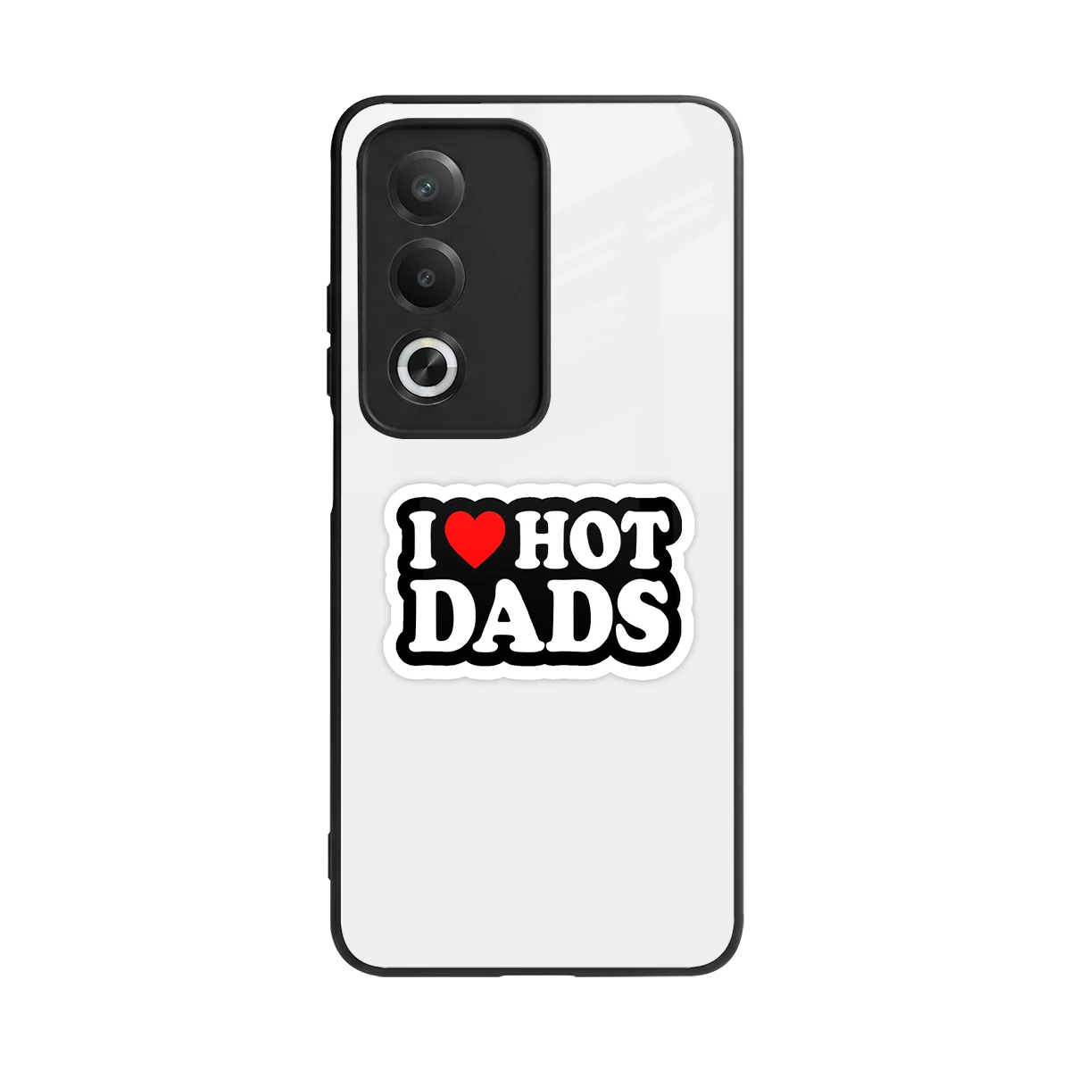 Dad Crush back phone cover | glass case for oppo a3 pro