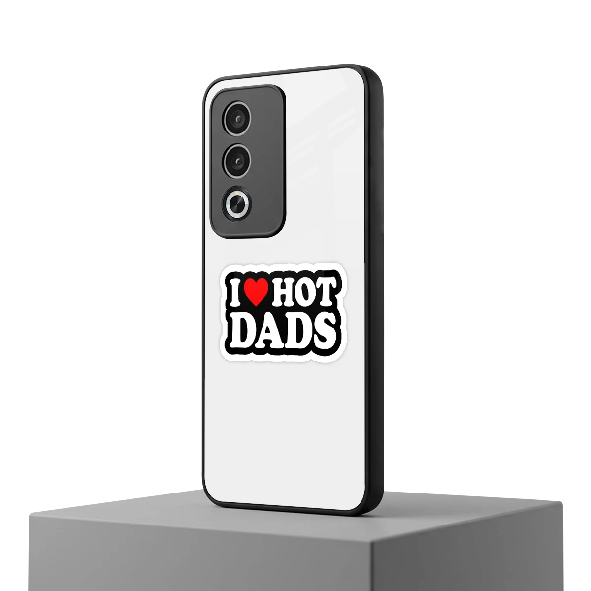 Dad Crush oppo a3 pro mobile cover | shockproof glass phone case
