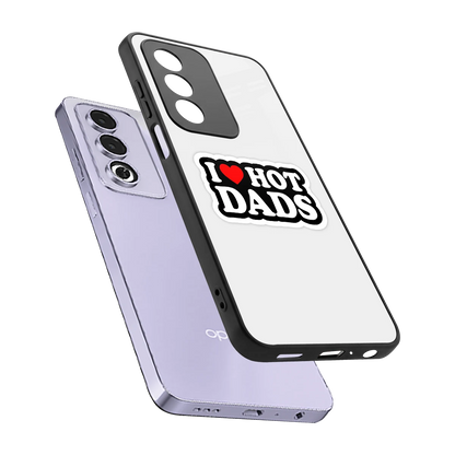 Dad Crush sleek oppo a3 pro cover with tempered glass back and TPU edges