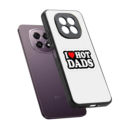 Dad Crush sleek oppo f29 5g cover with tempered glass back and TPU edges