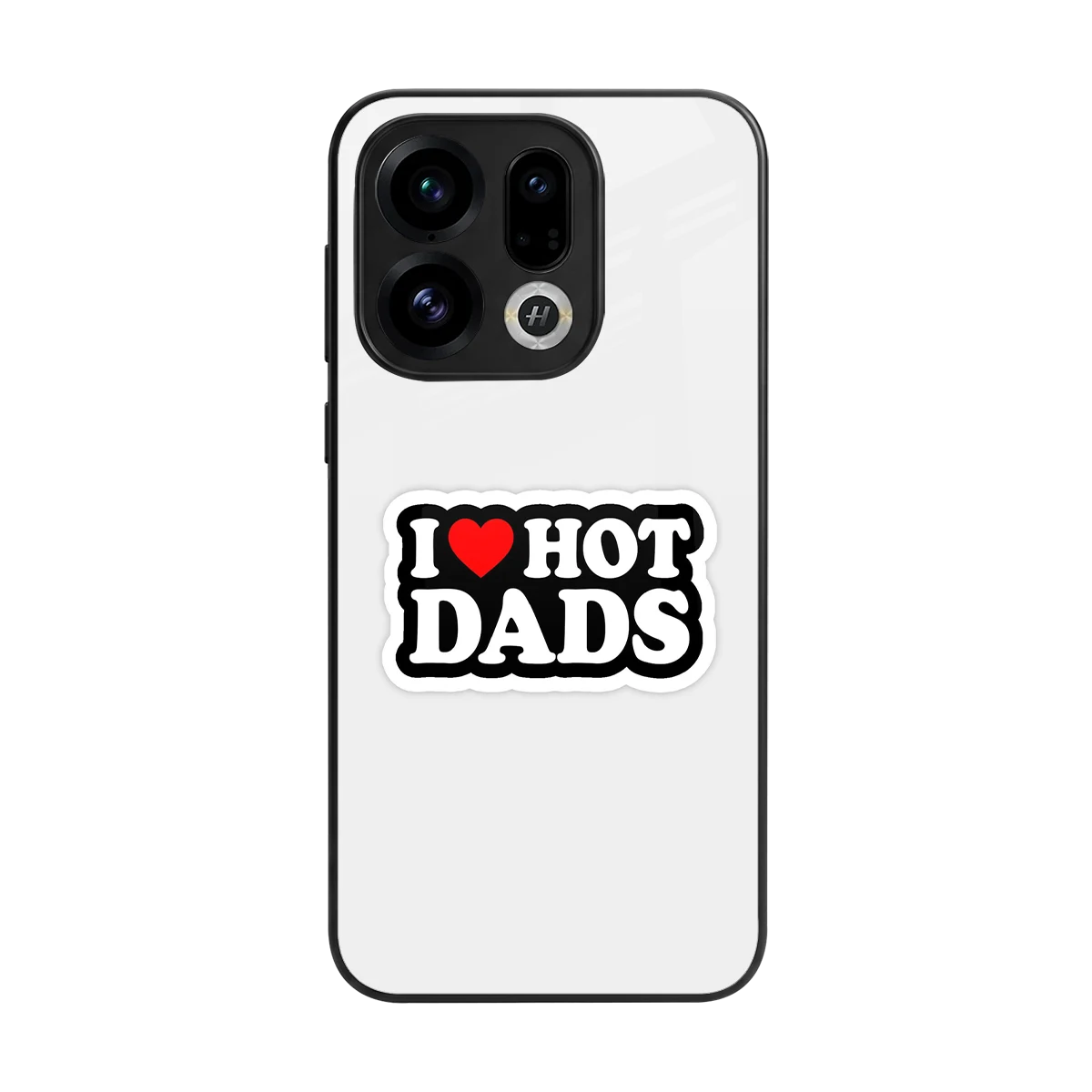 Dad Crush back phone cover | glass case for oppo find x9