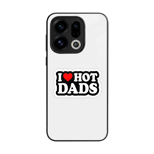 Dad Crush back phone cover | glass case for oppo find x9