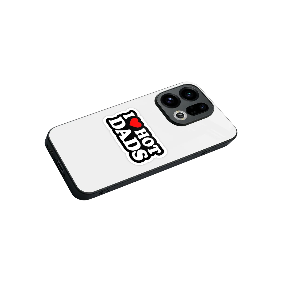 Dad Crush stylish phone case for oppo find x9 | glossy glass and slim fit