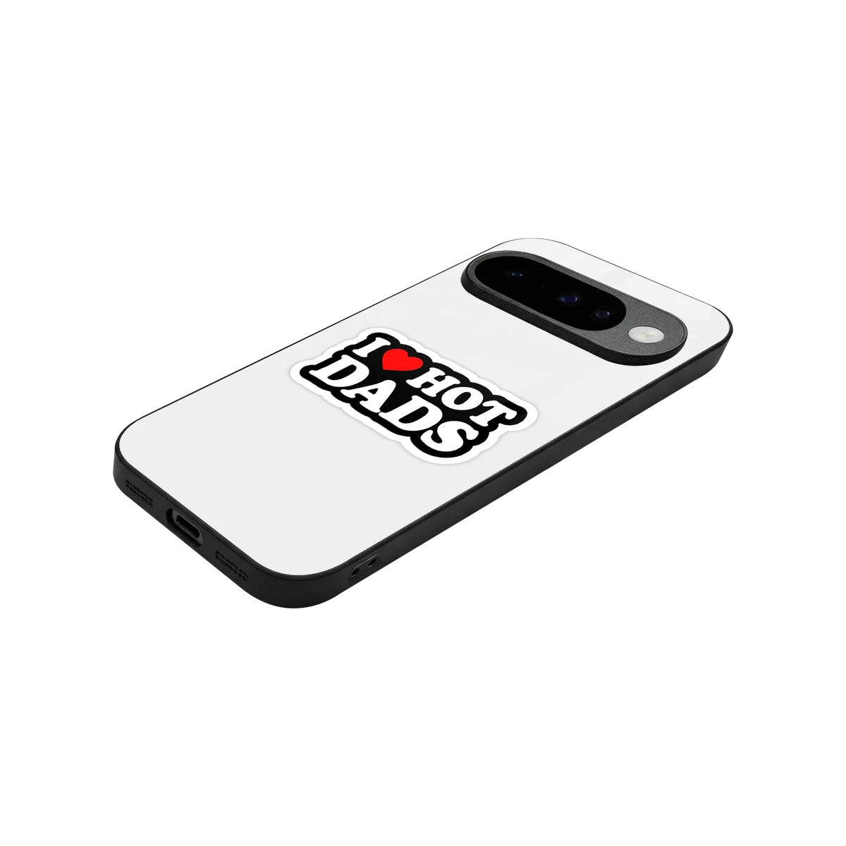 Dad Crush stylish phone case for google pixel 10 | glossy glass and slim fit