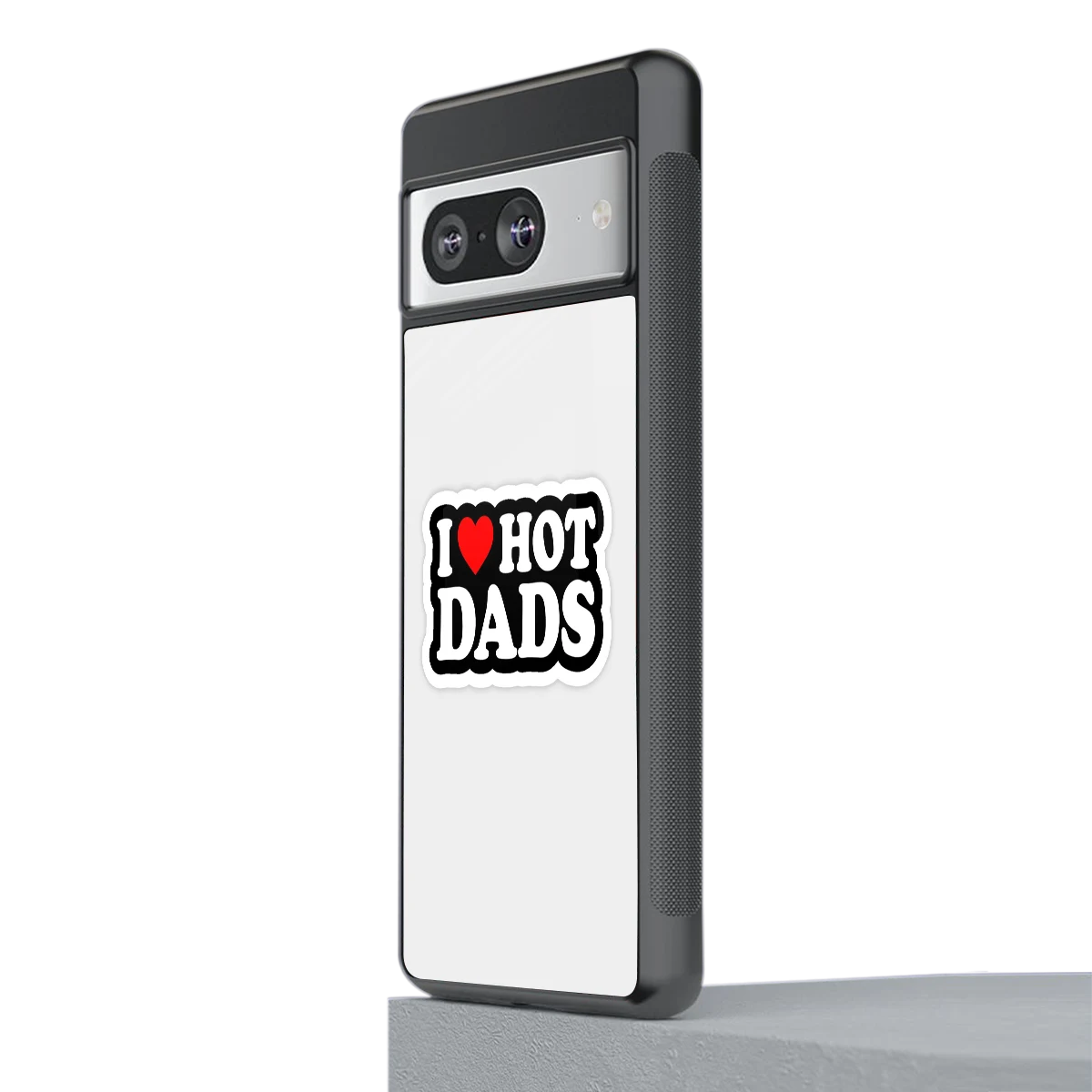 Dad Crush stylish phone case for google pixel 8 | glossy glass and slim fit