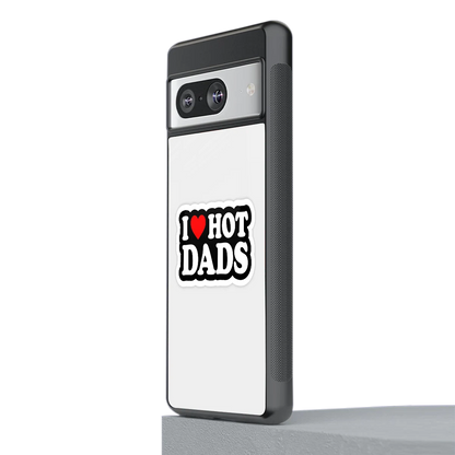 Dad Crush stylish phone case for google pixel 8 | glossy glass and slim fit