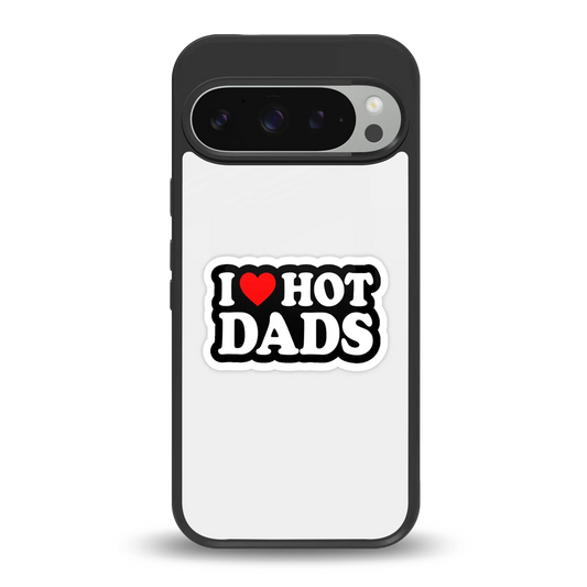 Dad Crush back phone cover | glass case for google pixel 9 pro