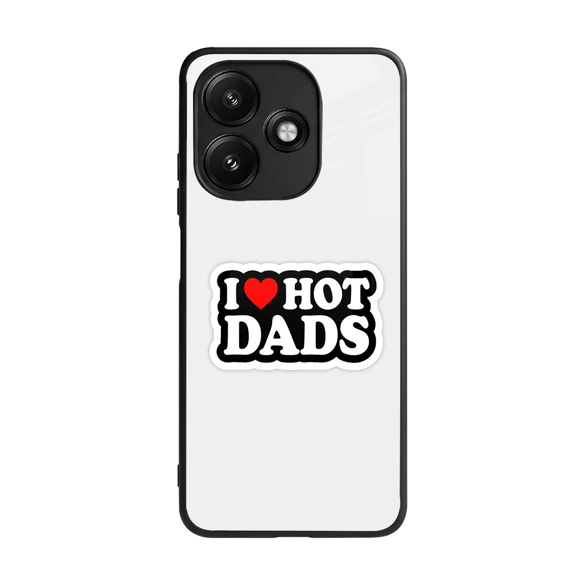 Dad Crush back phone cover | glass case for redmi 12 5g