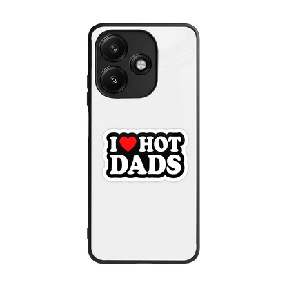 Dad Crush back phone cover | glass case for redmi 12 5g
