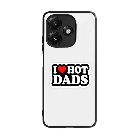 Dad Crush back phone cover | glass case for redmi 12 5g