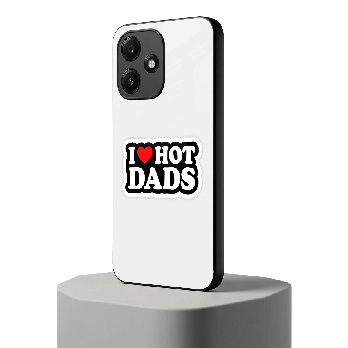 Dad Crush redmi 12 5g mobile cover | shockproof glass phone case