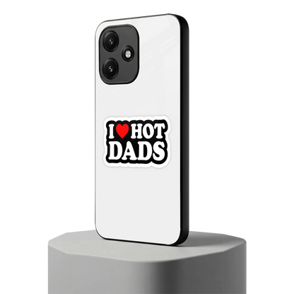 Dad Crush redmi 12 5g mobile cover | shockproof glass phone case
