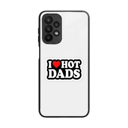 Dad Crush back phone cover | glass case for samsung galaxy a23
