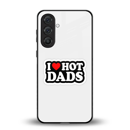 Dad Crush back phone cover | glass case for samsung galaxy a56 5g