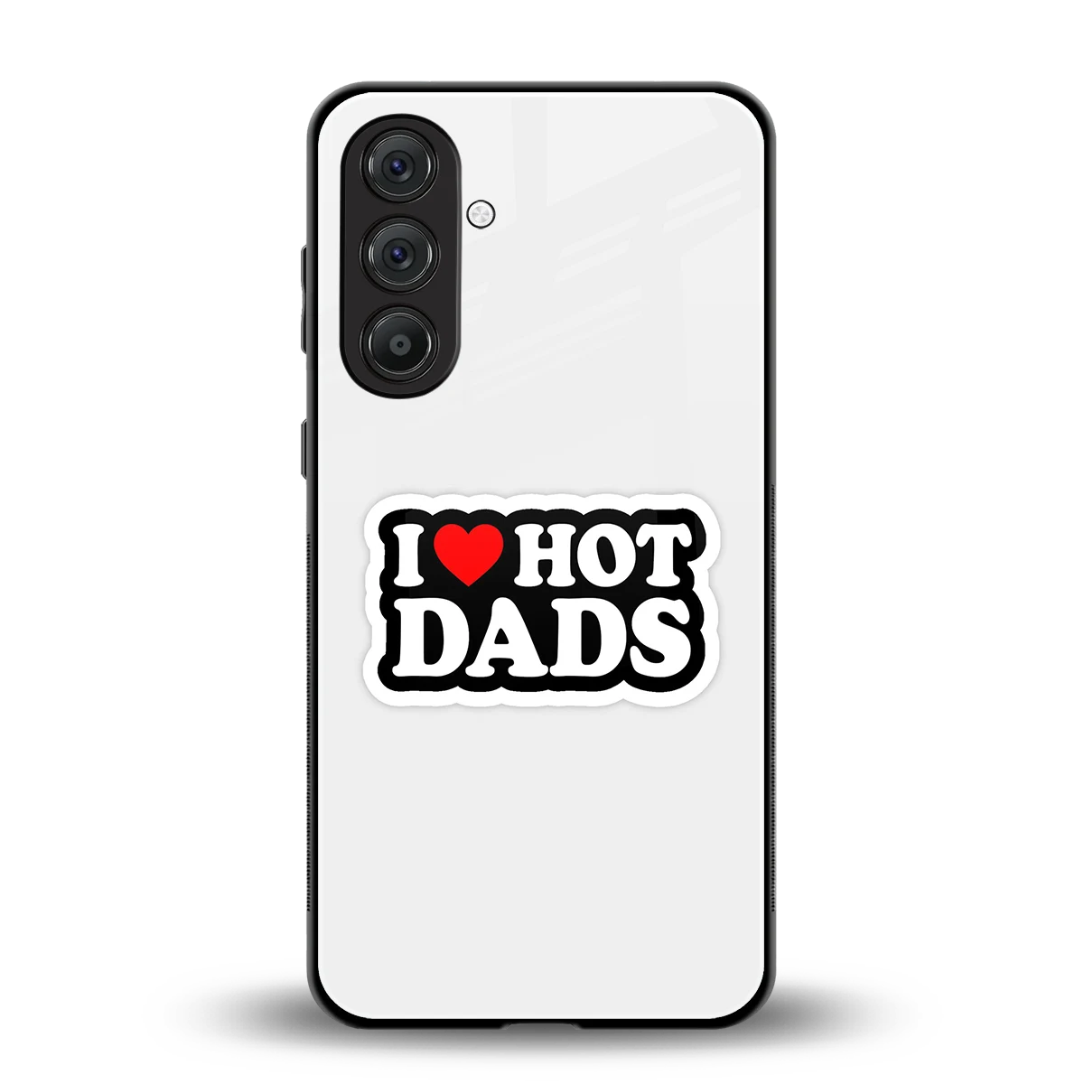 Dad Crush back phone cover | glass case for samsung galaxy a55 5g